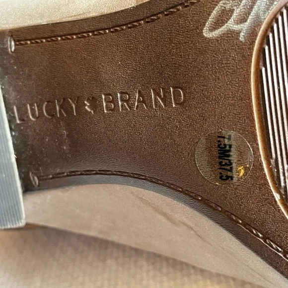 Lucky Brand Obashi peep toe shoes - Picture 7 of 10